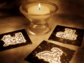 Earth Signs with Candle for Astrology Page